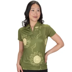 Nancy Lopez Sunny Short Sleeve Polo New