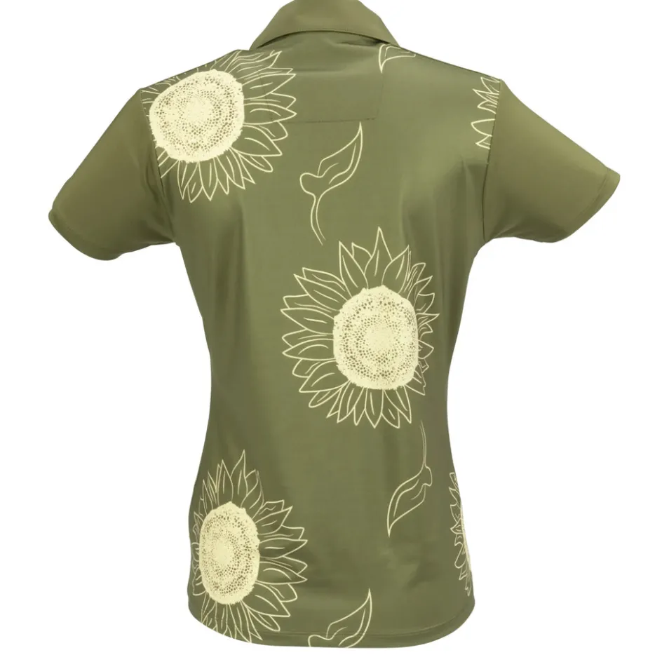 Nancy Lopez Sunny Short Sleeve Polo New