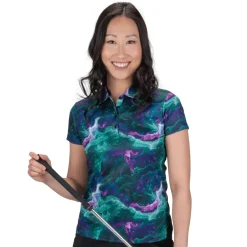 Nancy Lopez Supra Short Sleeve Polo Hot