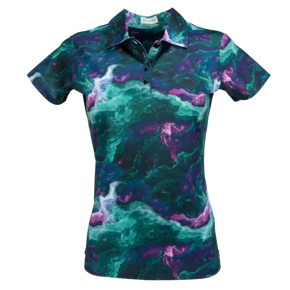 Nancy Lopez Supra Short Sleeve Polo Hot