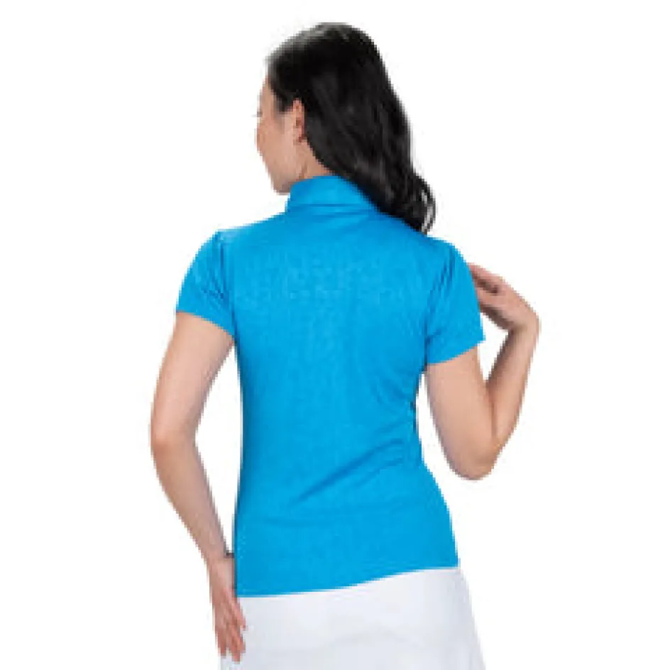 Nancy Lopez Swagger Short Sleeve Polo Discount