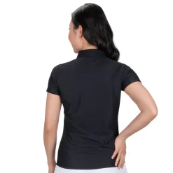 Nancy Lopez Tempo Short Sleeve Polo New