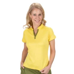Nancy Lopez Vine Short Sleeve Polo New