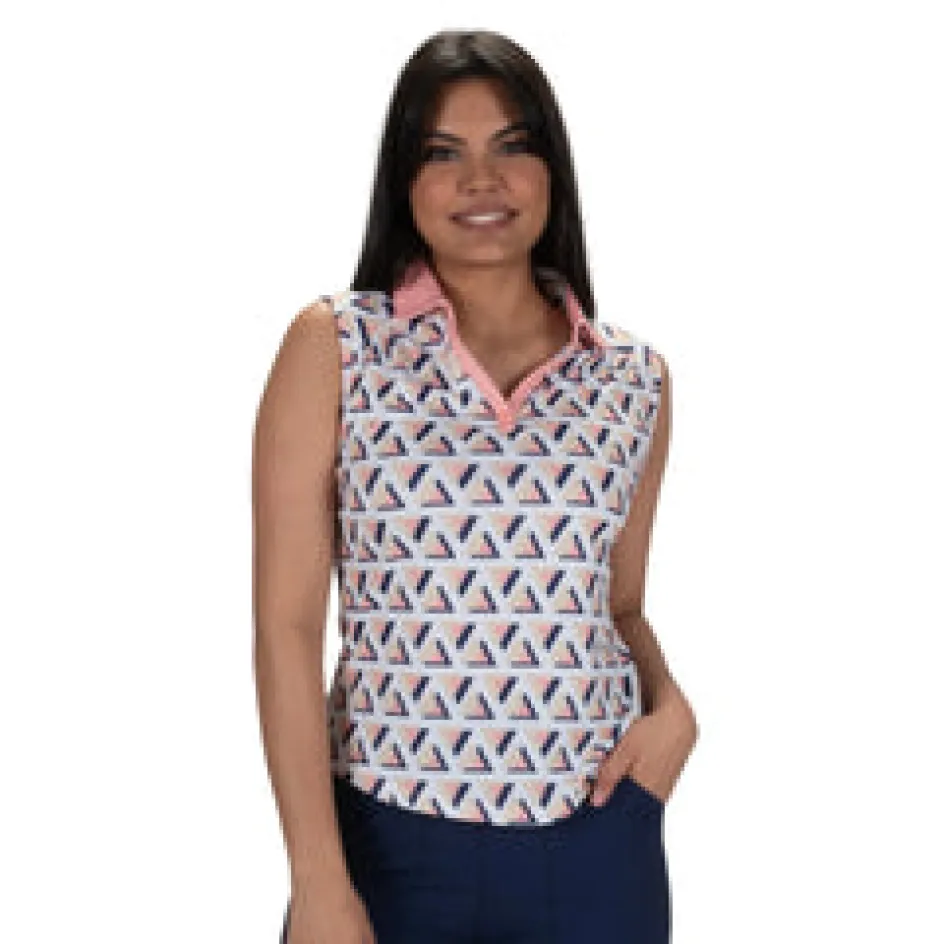 Nancy Lopez Yuma Sleeveless Polo Outlet