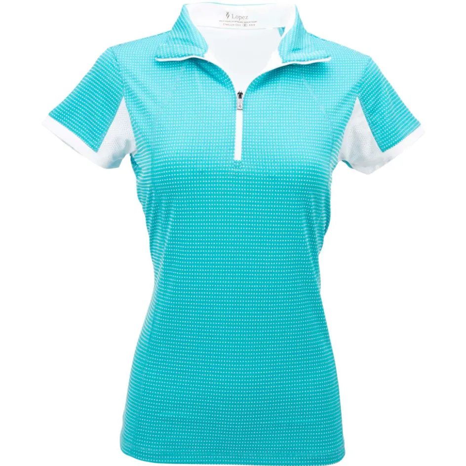 Nancy Lopez Zone Short Sleeve Polo Outlet