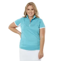 Nancy Lopez Zone Short Sleeve Polo Outlet