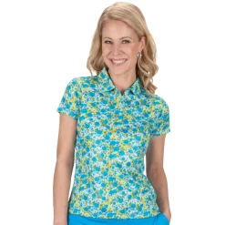 Nancy Lopez Bloom Short Sleeve Polo Best